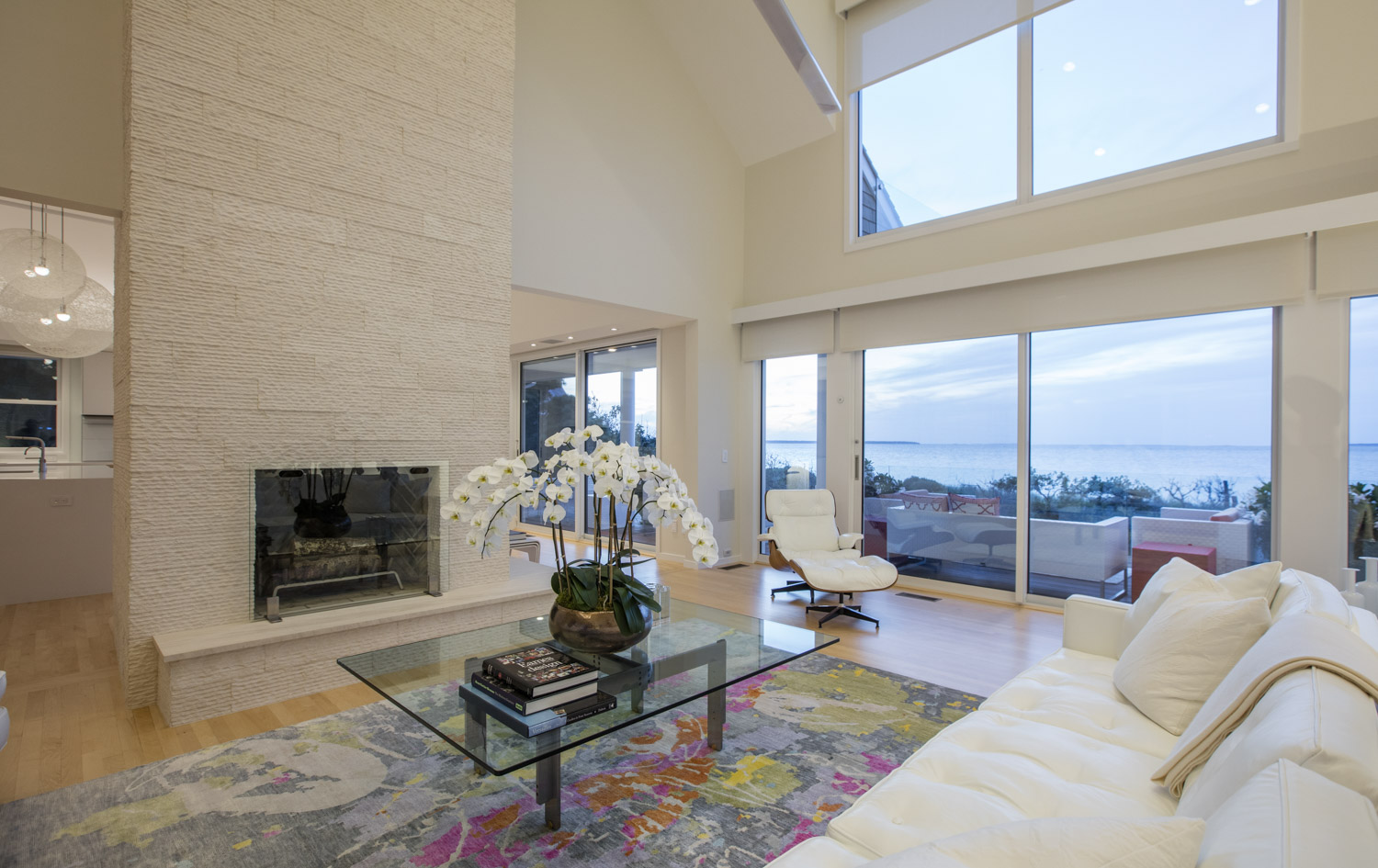 Photo of construction by Ronald Webb Builder.